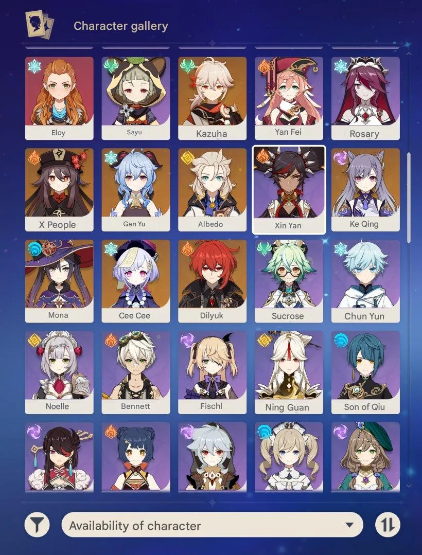 GI1201 Hu Tao C1, Ganyu + Aqua Simulacra, Keqing + Signature Sword and Many 5-Star Characters 